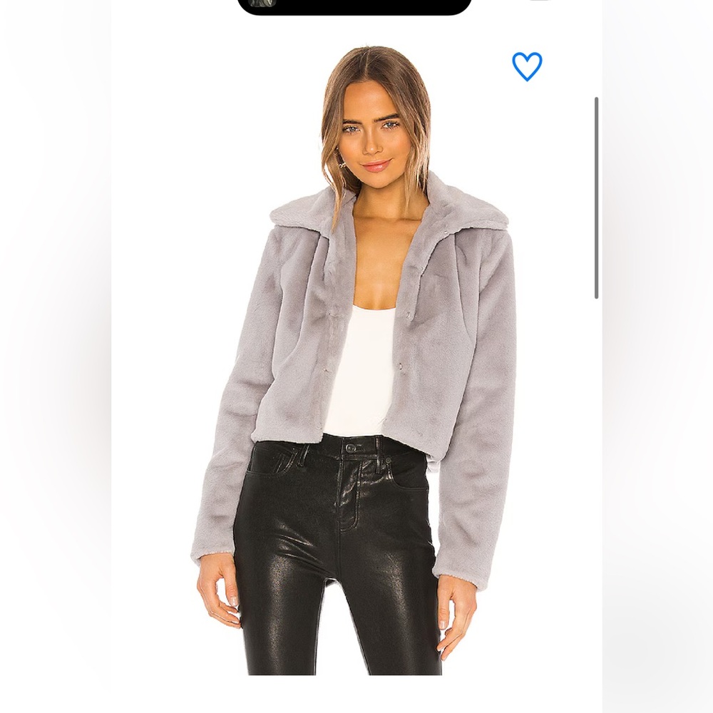 superdown tianna faux fur jacket